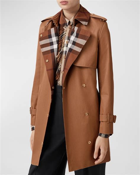 burberry check trench coat|burberry trench coats outlet store.